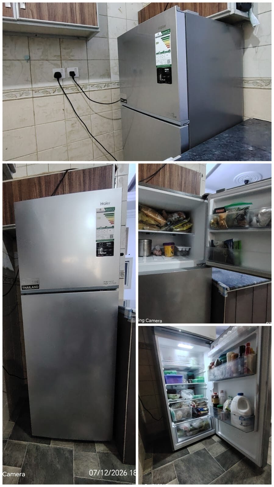 Jeddah, Appliances, SAR 1750,  Haier Refrigerator & Hisense Washing Machine