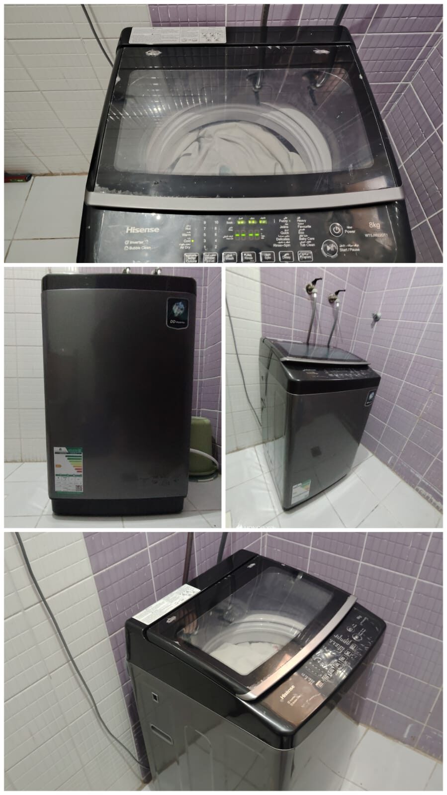 Jeddah, Appliances, SAR 1750,  Haier Refrigerator & Hisense Washing Machine