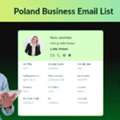 Get Verified Poland Business Email List For B2B Leads