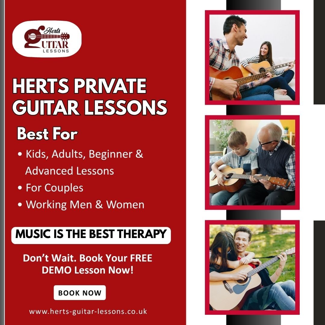 London, Lessons Offered, Guitar Classes For All Ages In Stevenage 2026