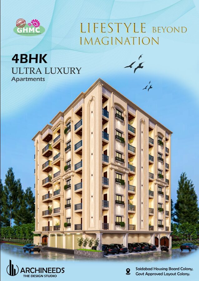 Riyadh, Buildings, 1135 Sq. Yard,  Hyderabad - Sayeedabad- 5 Floor 2 Building Flats For Sale