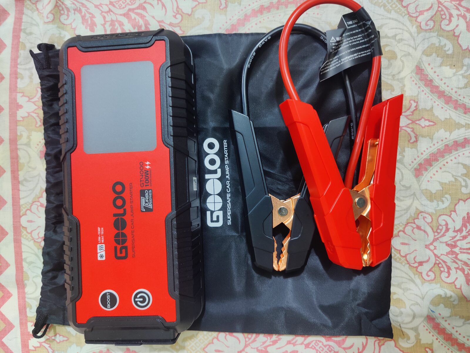 Dammam, Sporting Goods, SAR 499,  GOOLOO GT-4000 CAR JUMP STARTER POWER BANK