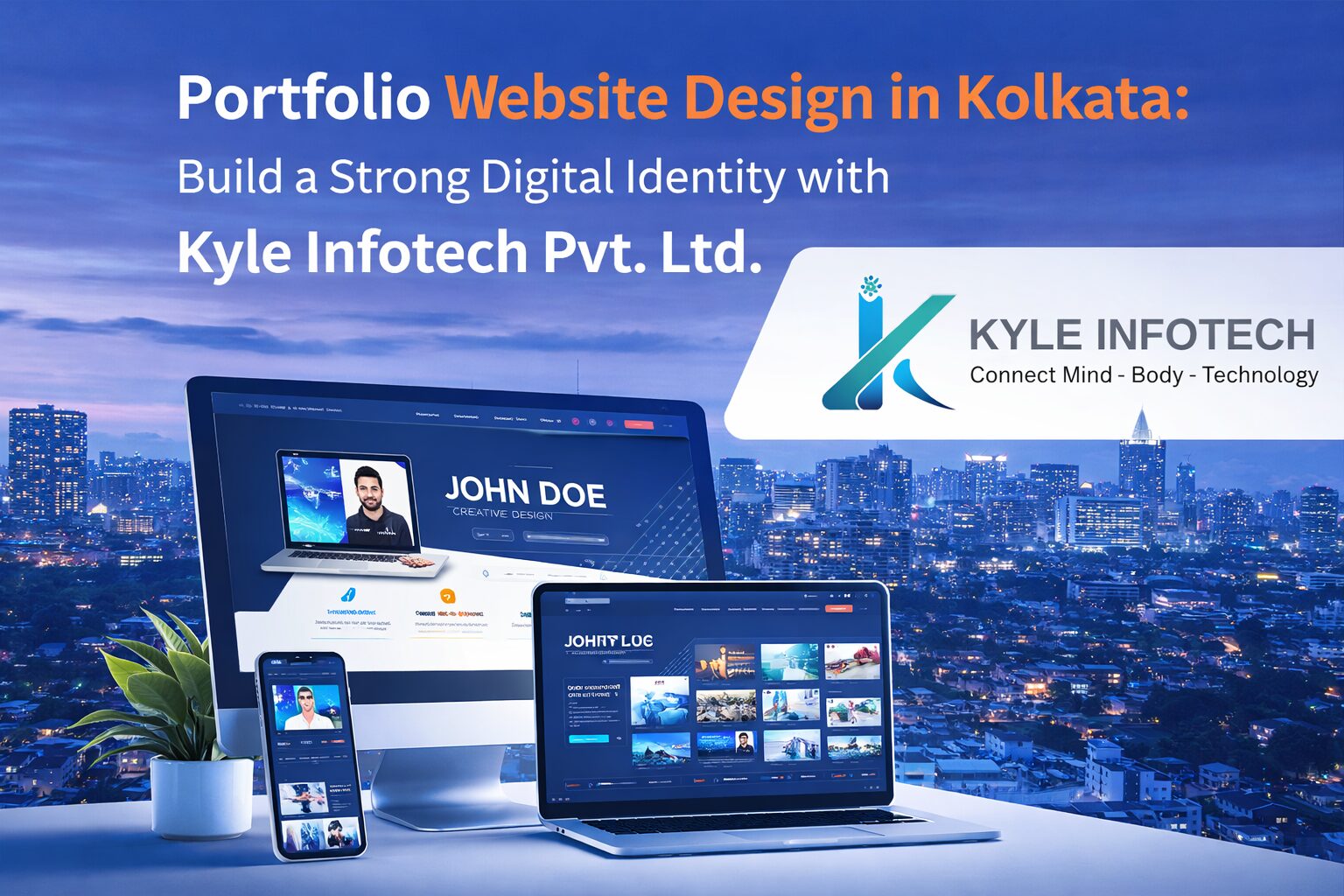 Kolkata, Web Design & Development, Portfolio Website Design In Kolkata | Kyle Infotech Pvt. Ltd.