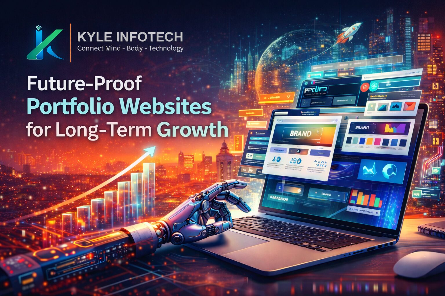 Kolkata, Web Design & Development, Portfolio Website Design In Kolkata | Kyle Infotech Pvt. Ltd.