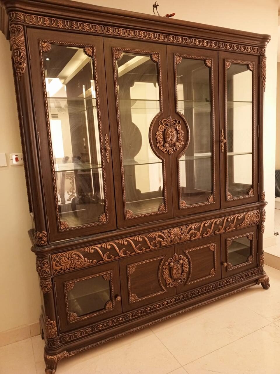 Jeddah, Furniture, SAR 800,  I Want To  Sell Wooden Crockery Cupboard