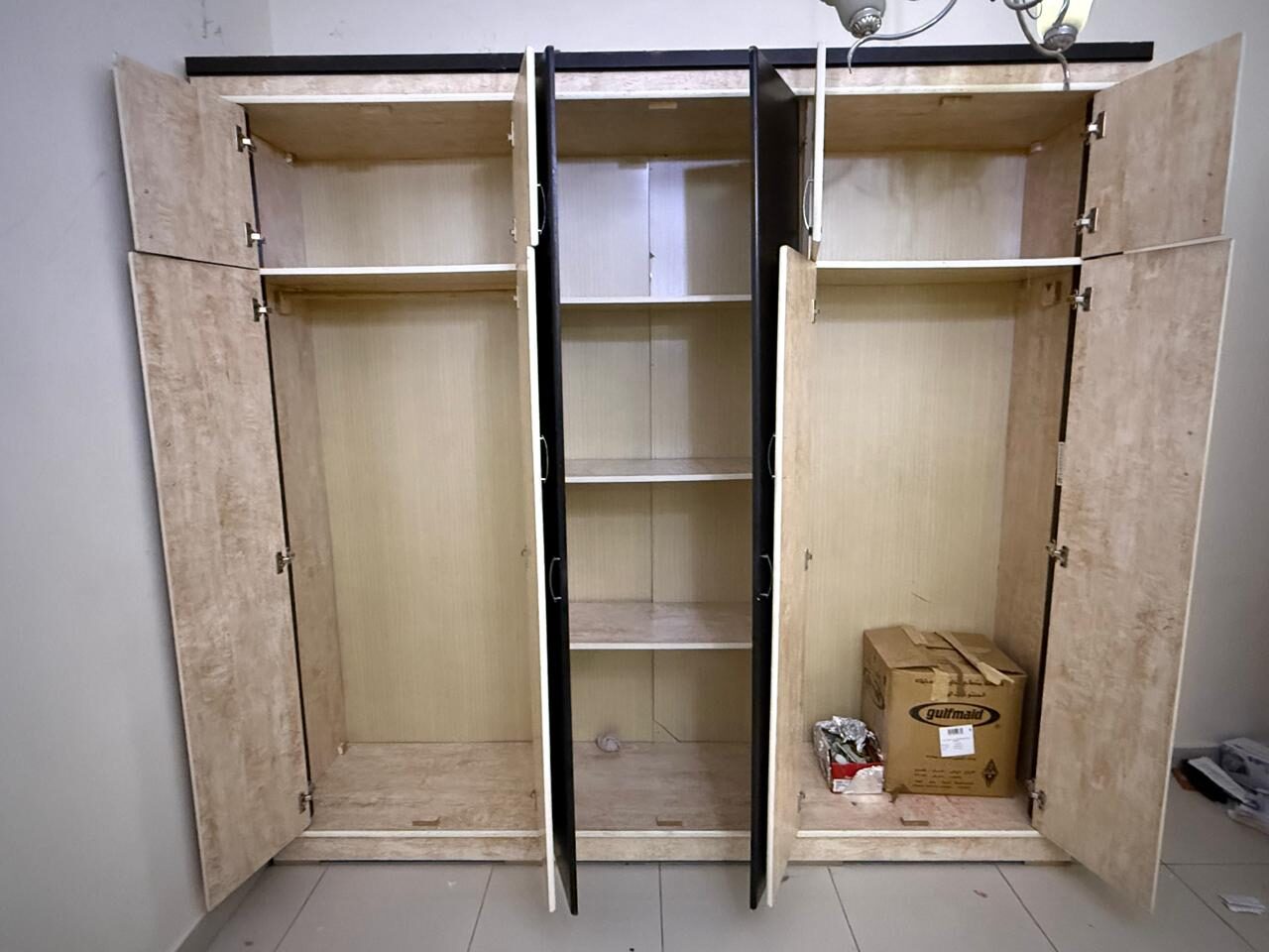 Riyadh, Furniture, SAR 250,  6 Door Wardrobe/Almirah Available For Quick Sale