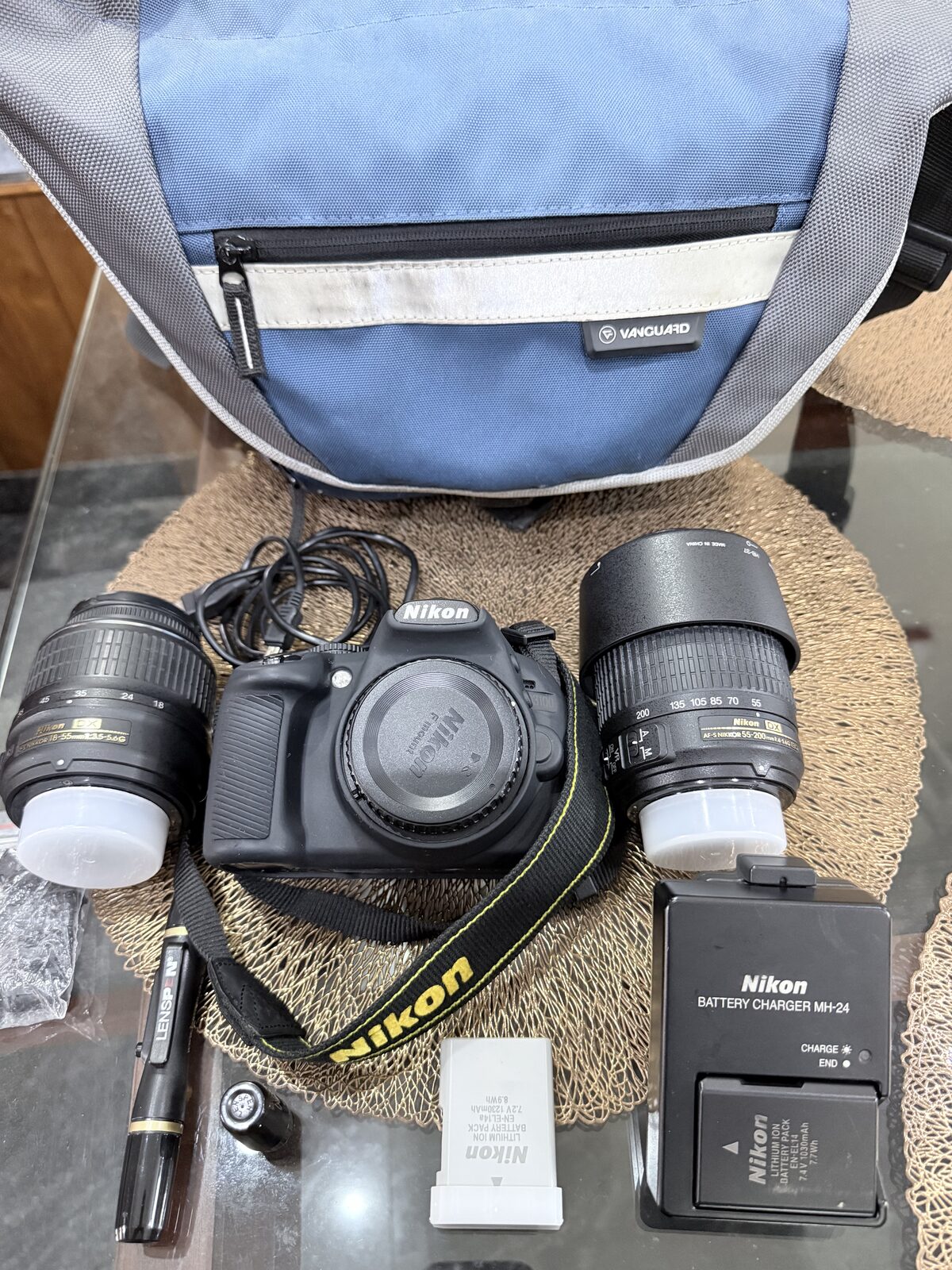 Kochi, Photo & Video, INR 20000,  Nikon D3100 DSLR Combo For Sale - Includes 2 Lenses, Extra Battery, And Bag!