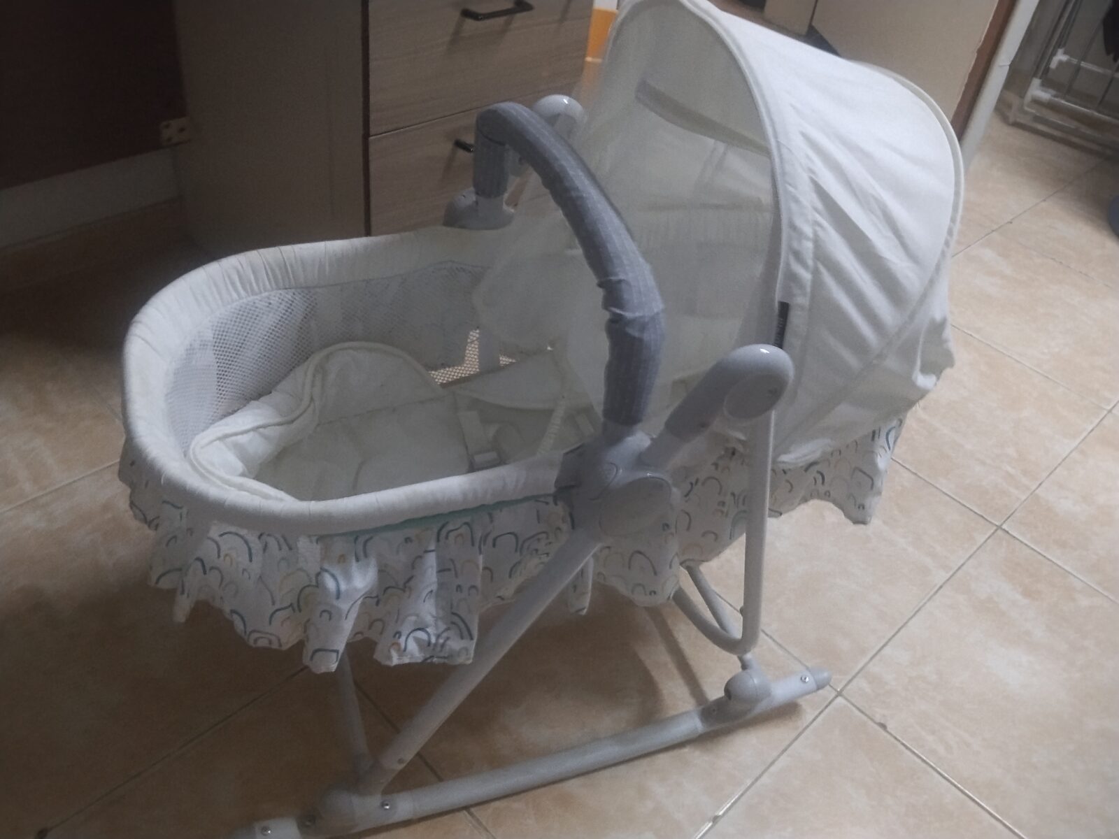 Riyadh, Baby & Kid Stuff, SAR 200,  Juniors Jamie 3-in-1 Baby Seat With Canopy In Good Condition For Urgent Sale