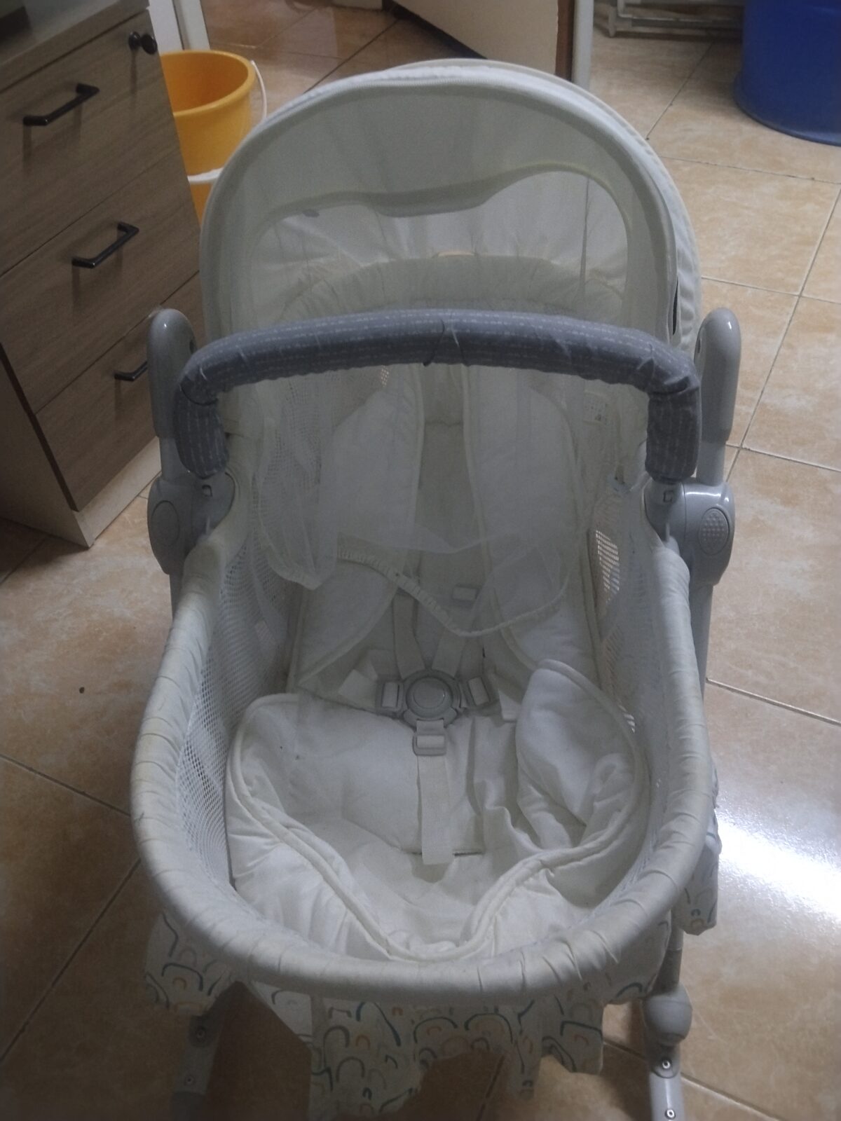 Riyadh, Baby & Kid Stuff, SAR 200,  Juniors Jamie 3-in-1 Baby Seat With Canopy In Good Condition For Urgent Sale