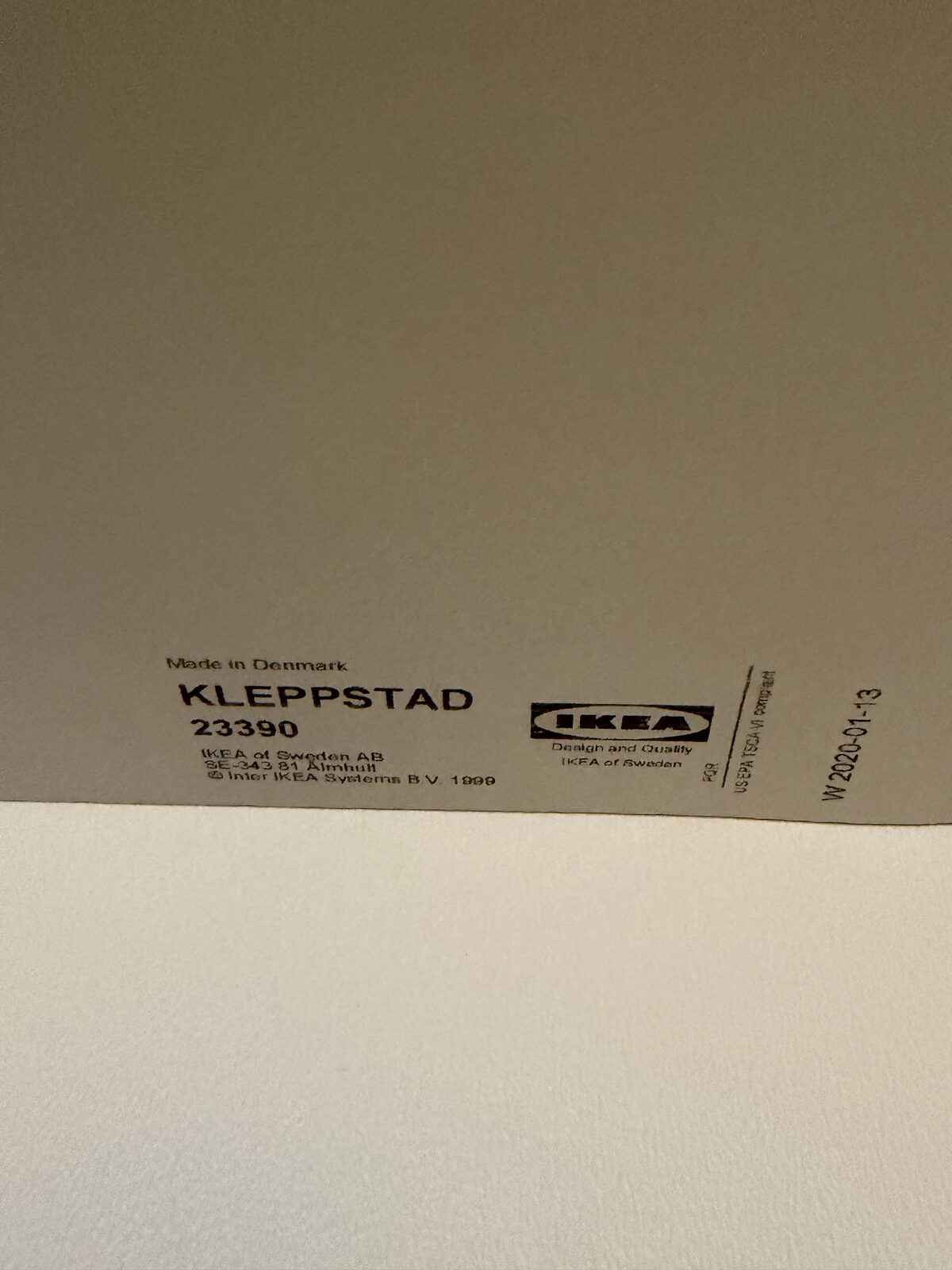 Al Safa, Furniture, SAR 450,  IKEA KLEPPSTAD - 3 Doors Wardrobe