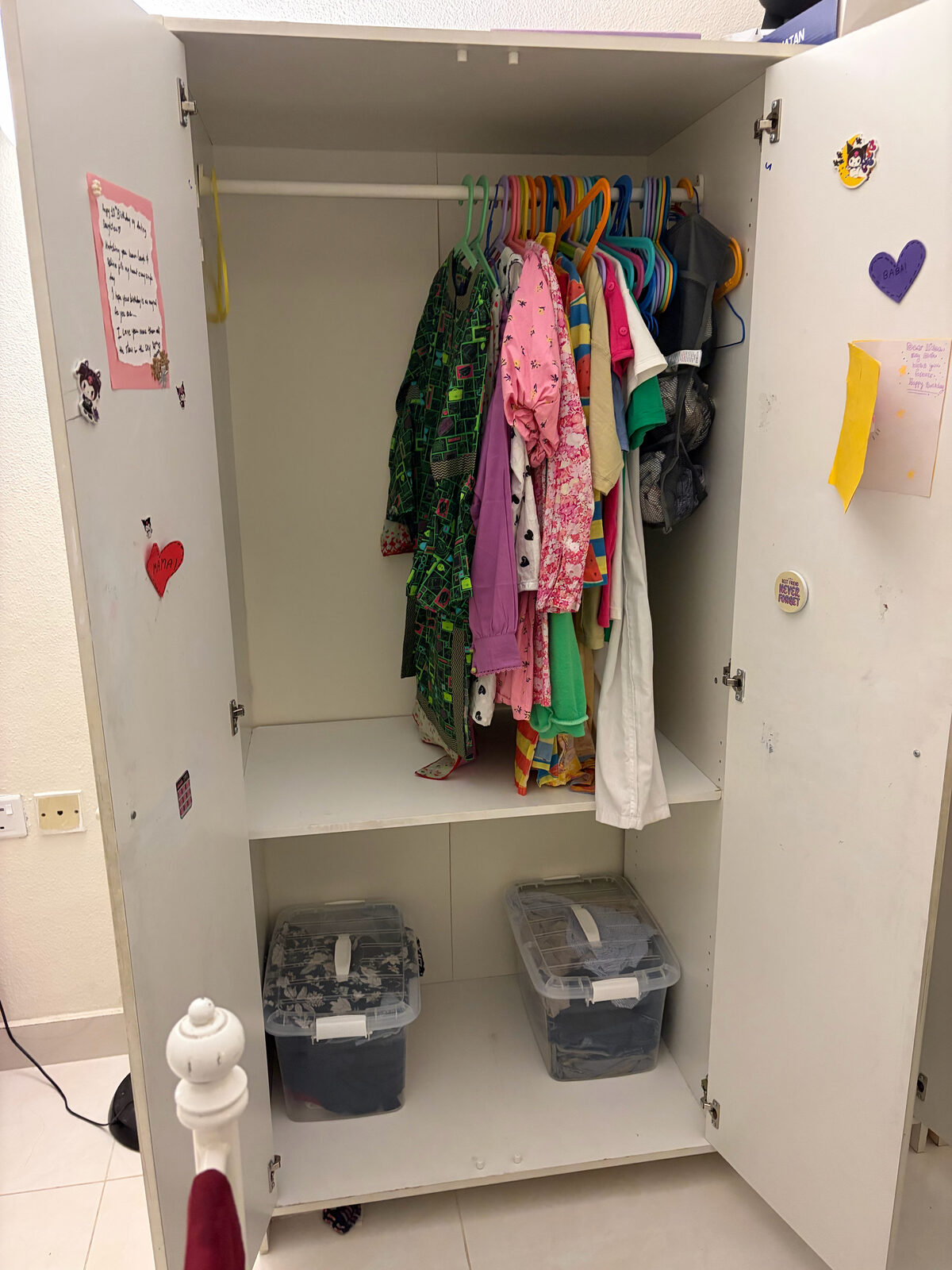 Al Safa, Furniture, SAR 450,  IKEA KLEPPSTAD - 3 Doors Wardrobe