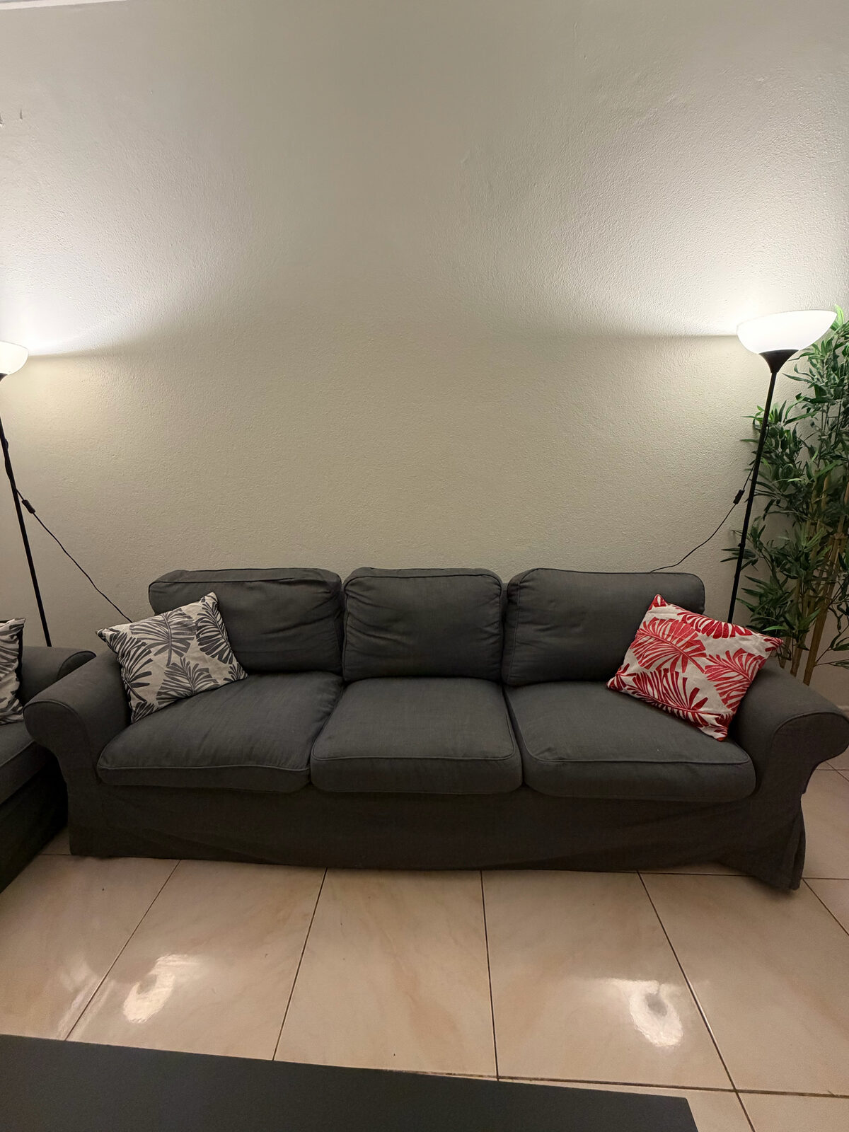 Al Safa, Furniture, SAR 2000,  IKEA - EKTORP 3 Seater And 2 Seater Sofa