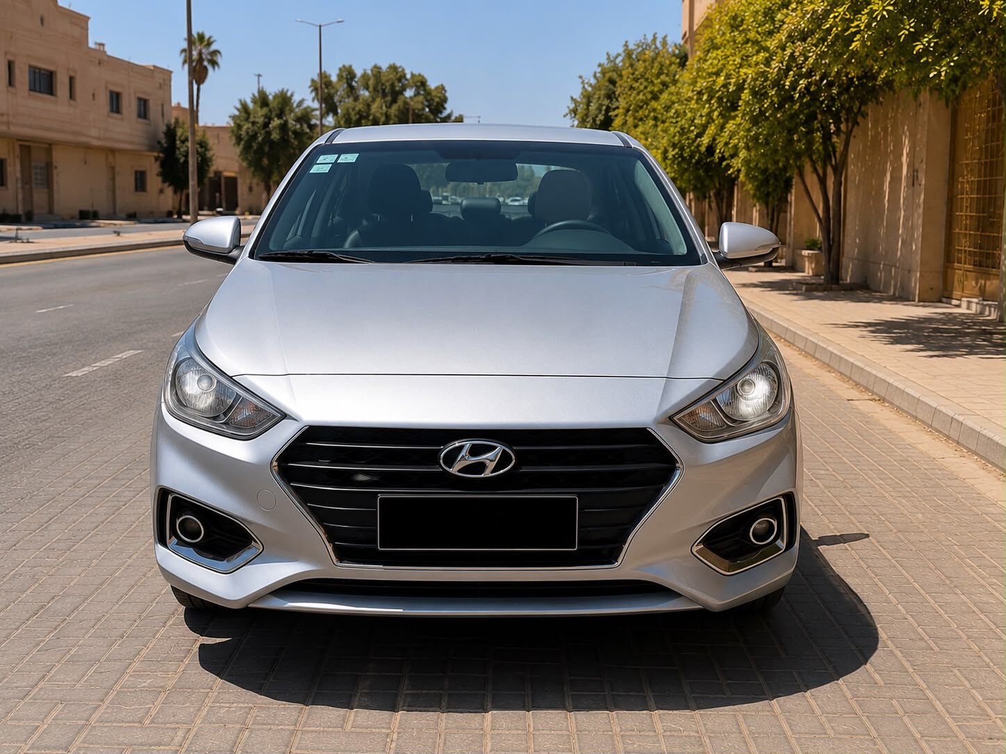 Riyadh, Vehicles, Cars & Trucks , SAR 40000,  Hyundai Accent,  2020,  Automatic,  105000 KM,    Sedan &ndash; Silver | Excellent Condition | SAR 40,000 (SlightlyNegotiable)