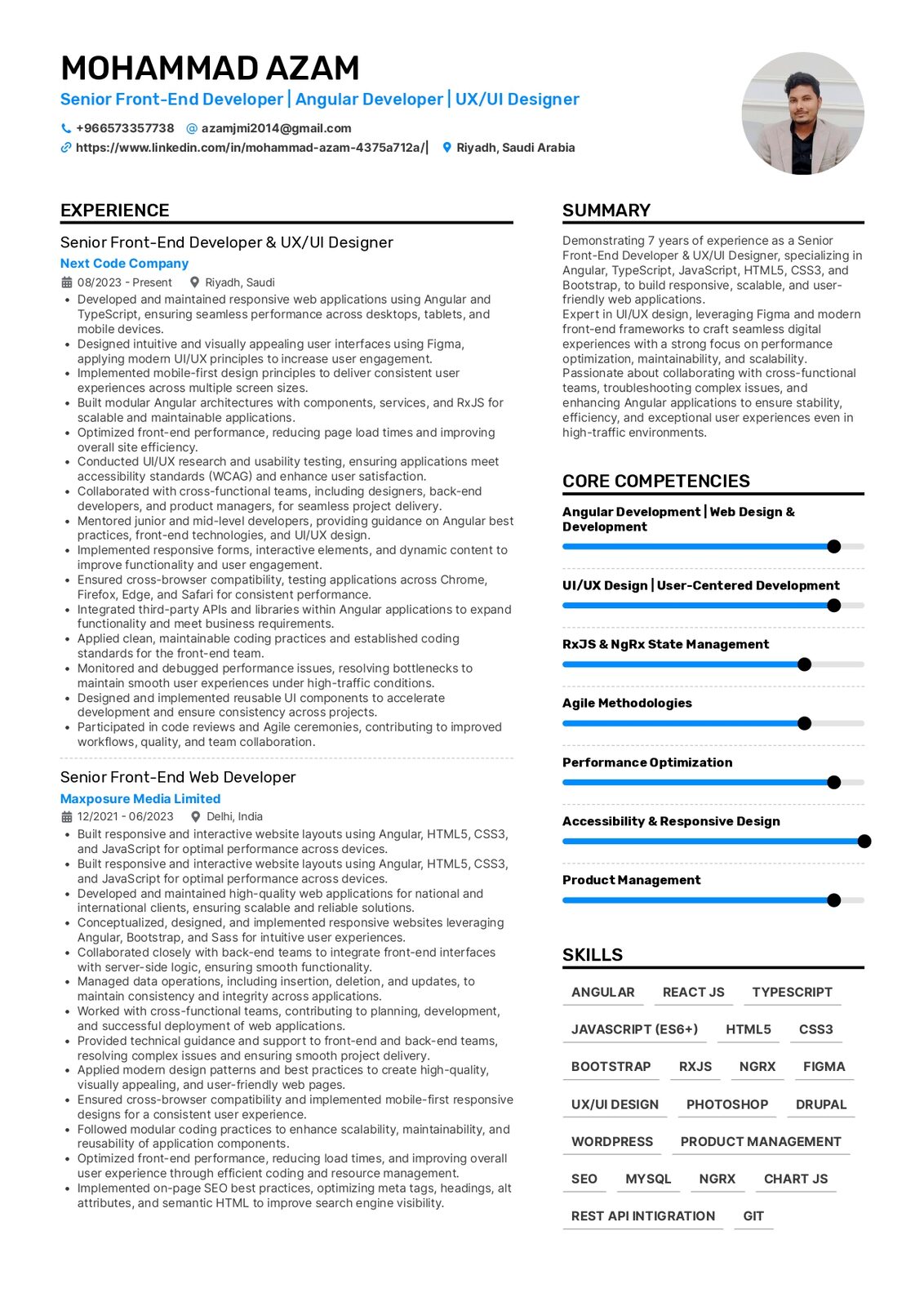 Riyadh, Job Seekers, Front End Developer