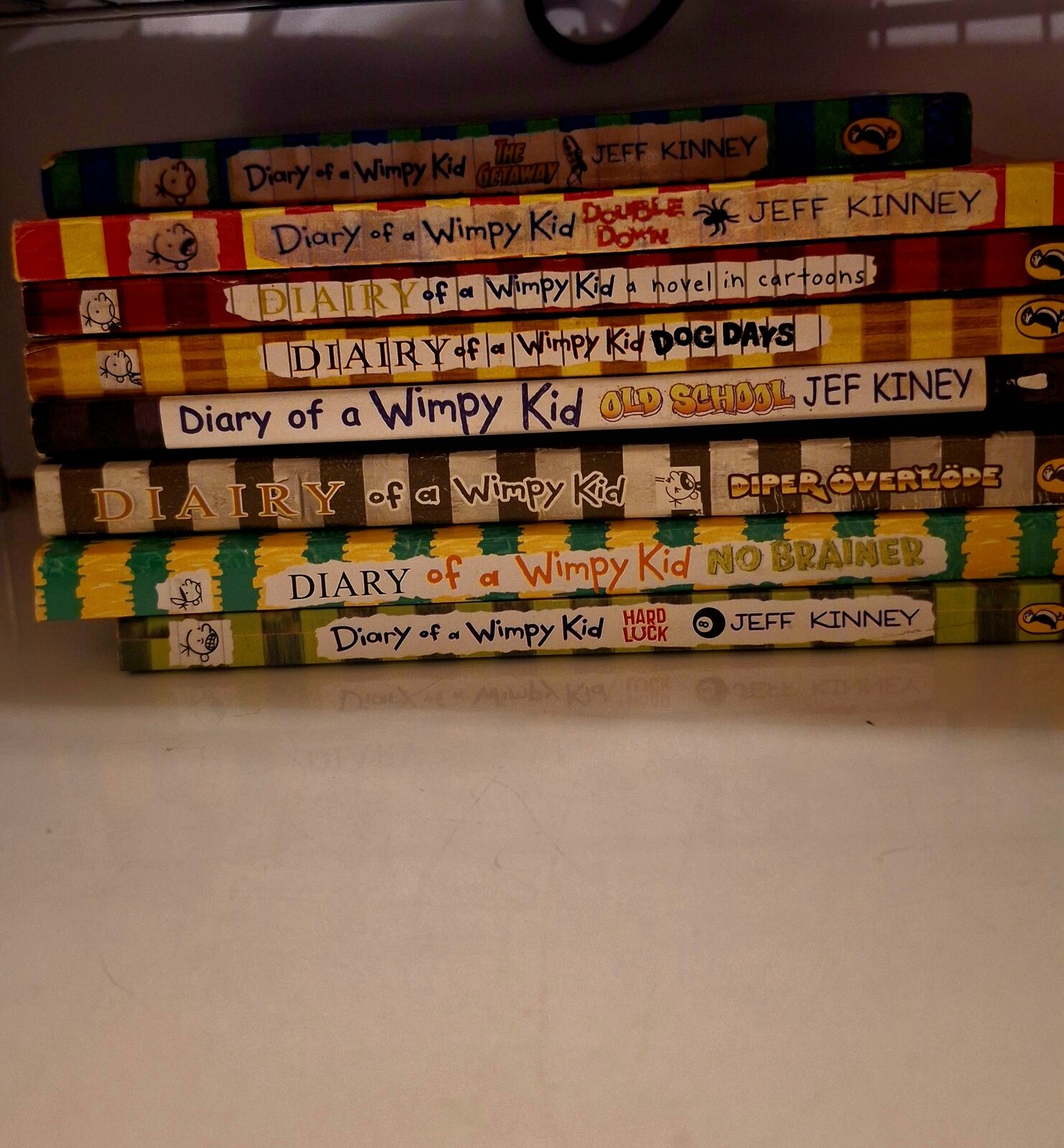 Riyadh, Books, SAR 160,  Diary Of A Wimpy Kid Set Of 8