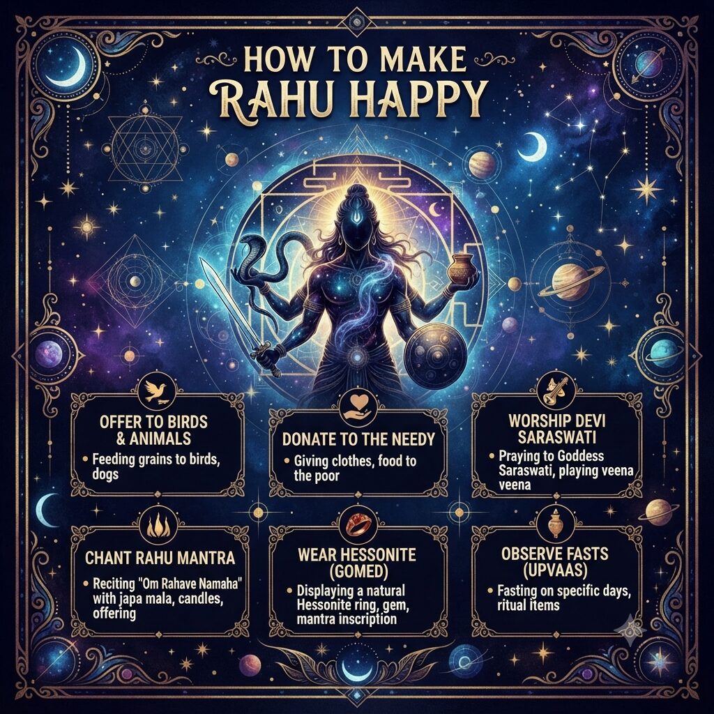 Noida, Counseling, How To Make Rahu Happy