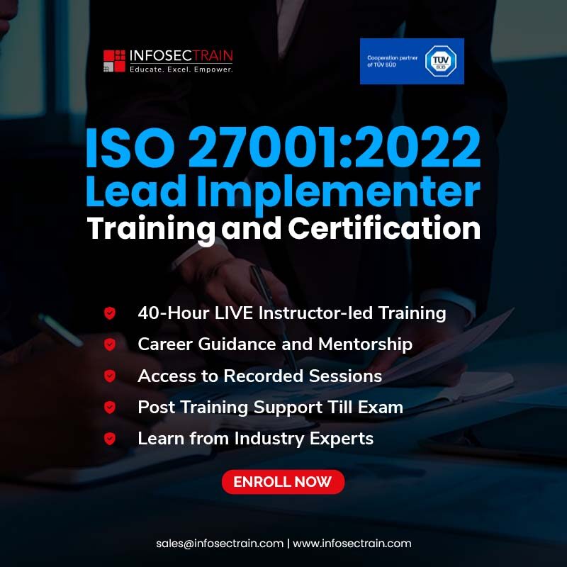 Dubai, Lessons Offered, Boost Your GRC Career With ISO 27001 LI Online Training
