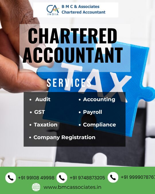 Gurgaon, Accounting, Best Chartered Accountant Firms In Gurgaon For Tax, GST & Accounting Services | BMC Associ