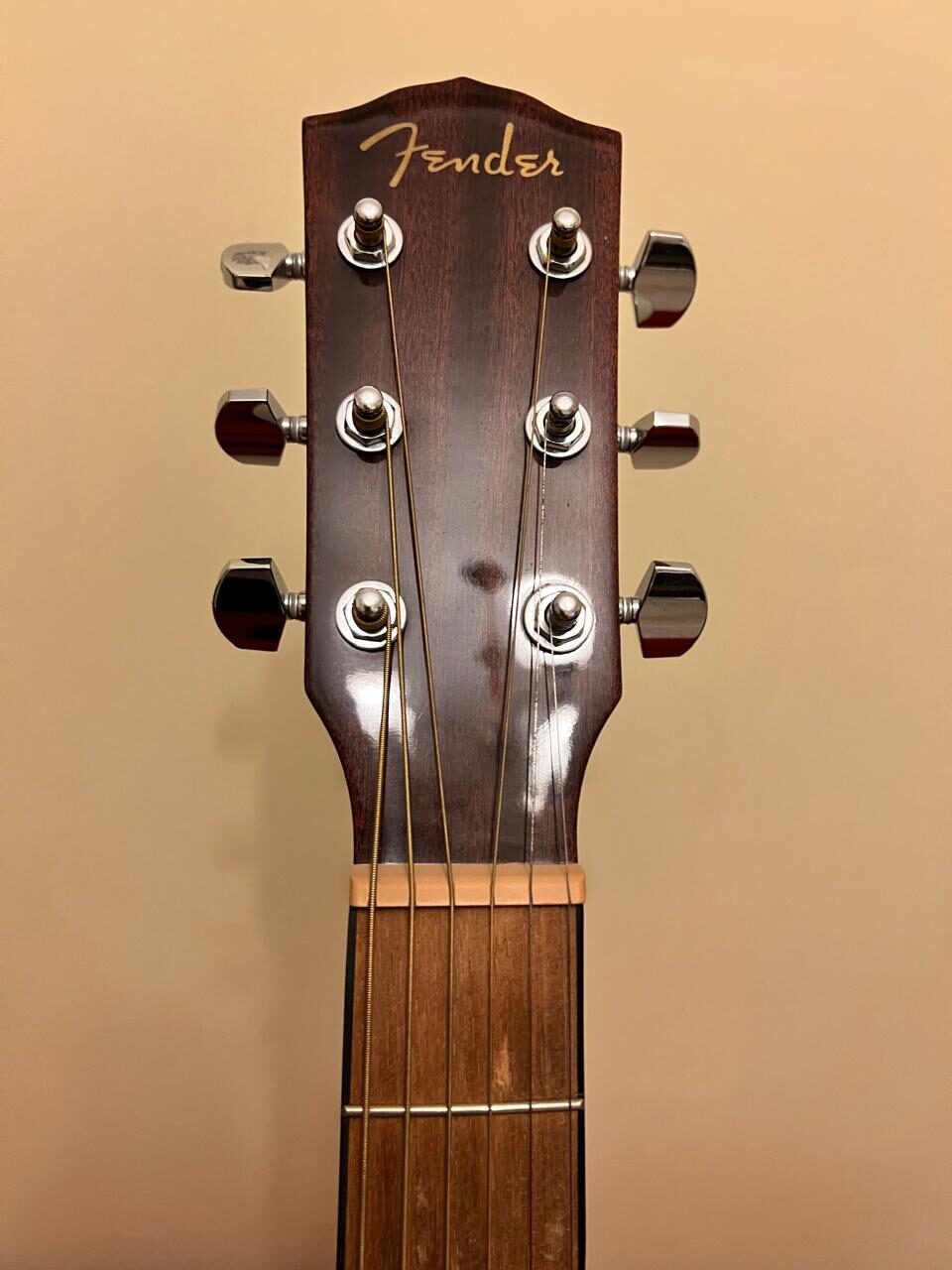 Al Adama, Musical Instruments, SAR 700,  Fender Acoustic Guitar Fender CD-60 Mahogany - 1 Yr Old - SAR 700