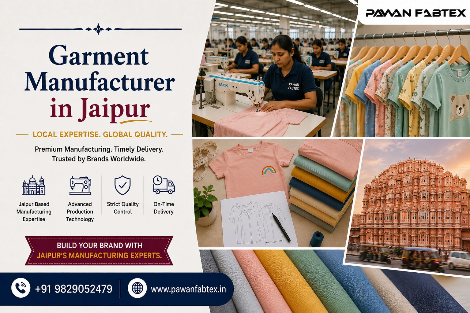 Jaipur, Fashion & Design, Trusted Apparel Manufacturing Solutions For Growing Businesses.
