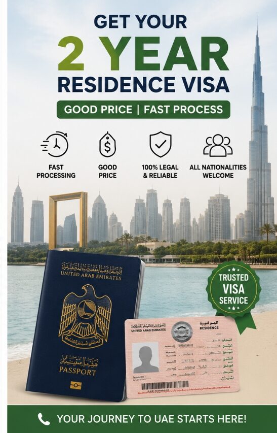Dubai, Travel, Dubai 2Years Residence Visa