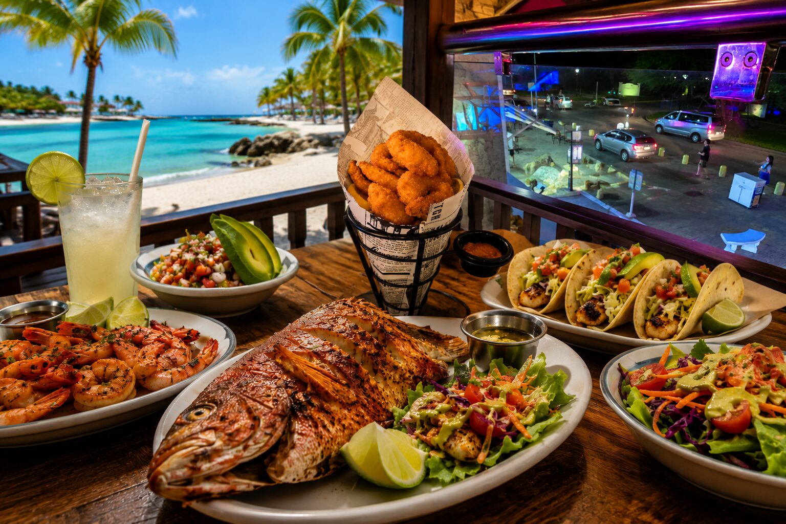 New York, Restaurants, Best Fish Restaurant In Palm Beach Aruba