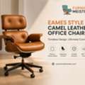 Where Can You Buy A Premium Camel Leather Office Chair Eames?