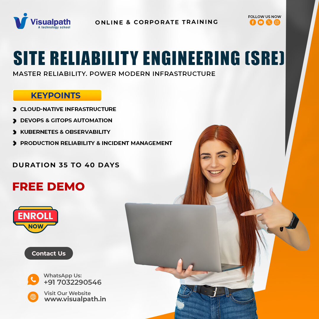Hyderabad, Lessons Offered, Site Reliability Engineering Online Training | Visualpath