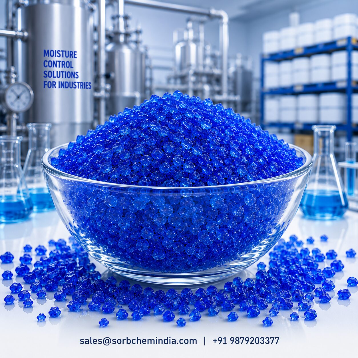 Vadodara, Business, Blue Silica Gel Granules