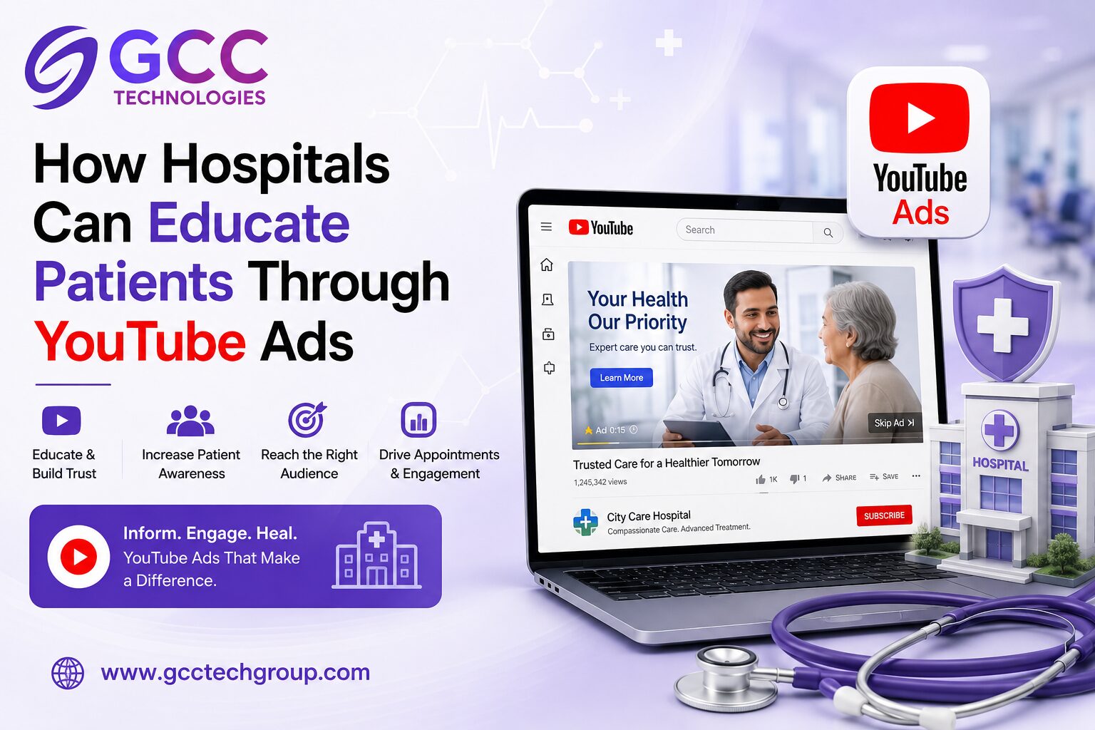Dubai, Marketing, How Hospitals Can Educate Patients Through YouTube Ads