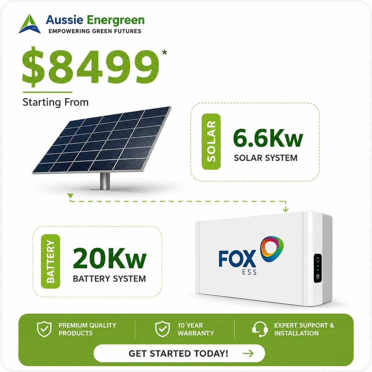 Sydney, Electronics, AUD 8499,  Power Your Home With Solar & Battery From Just $8,499