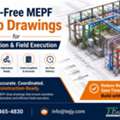 Clash-Free MEPF Shop Drawings Services For Fabrication USA | Tejjy Inc.