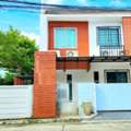 THB 23999,  28 Sq. Feet,  Near Wat Lat Pla Khao, 700 M., 2-story Townhome, Corner Unit, 3 Bedrooms, 2 Bathrooms,