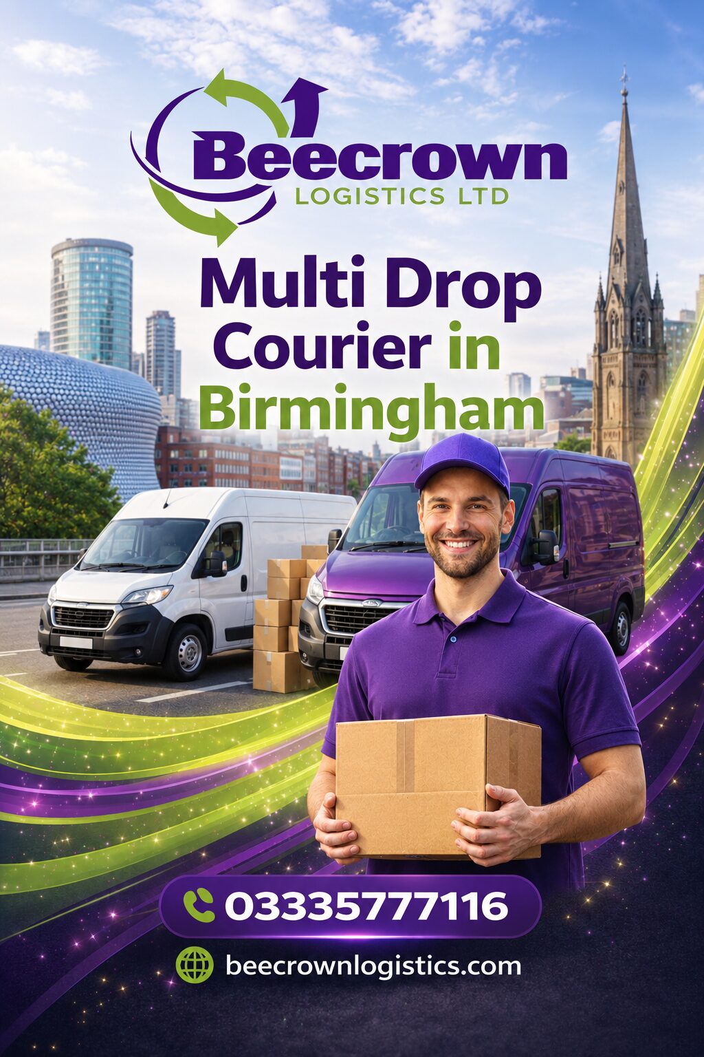 Birmingham, Logistics, Multi Drop Courier In Birmingham