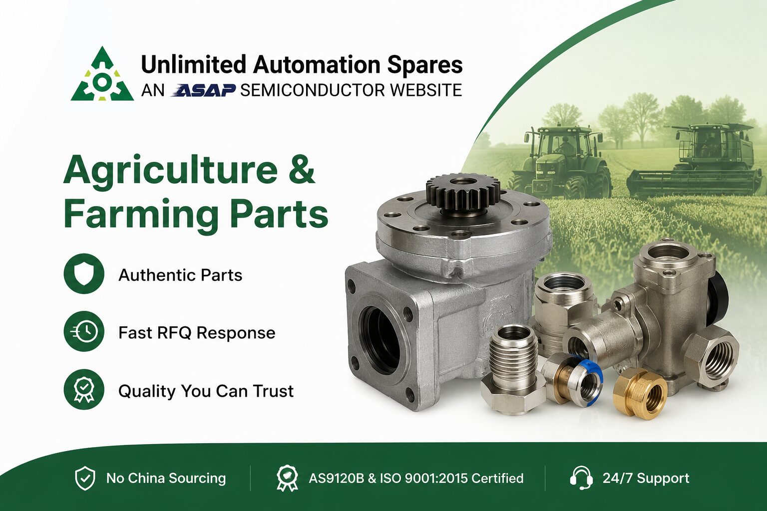 New York, Business, Reliable Agriculture And Farming Parts From Trusted Industrial Automation Manufacturers