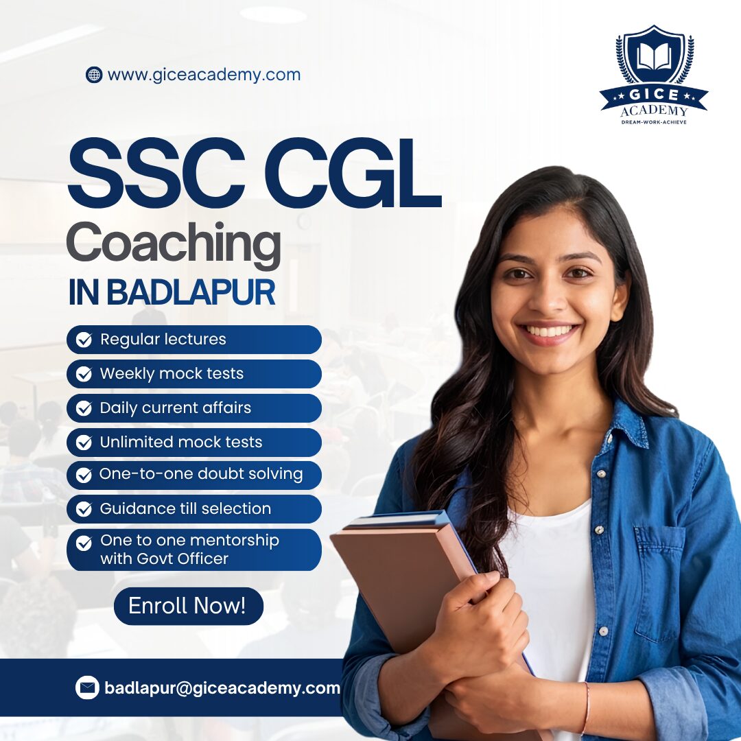 Pune, Education, SSC CGL Classes In Badlapur: GICE Academy