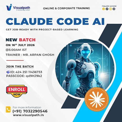 Hyderabad, Lessons Offered, Claude Code AI Free Demo | Enroll And Learn Live