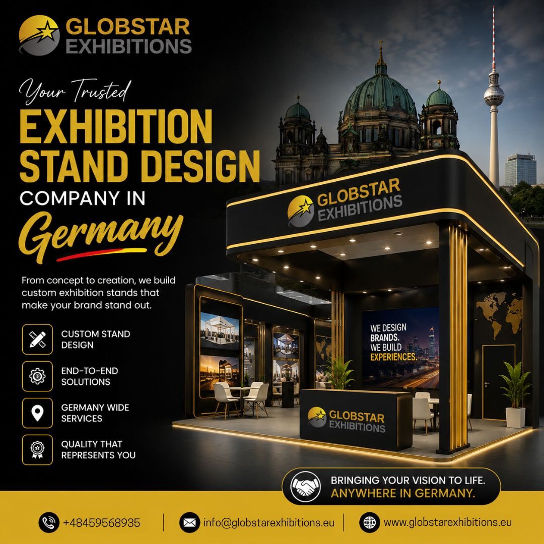 Berlin, Business, Exhibition Stand Design Company In Germany - Globstar Exhibitions