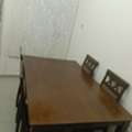 SAR 600,  DINING TABLE AND SOFA