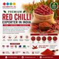 Rusted Red Chilli Exporter In India | GLEE IMPEX