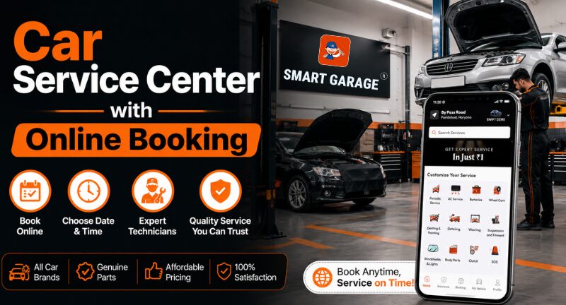 Faridabad, Automotive, Car Service Center With Online Booking