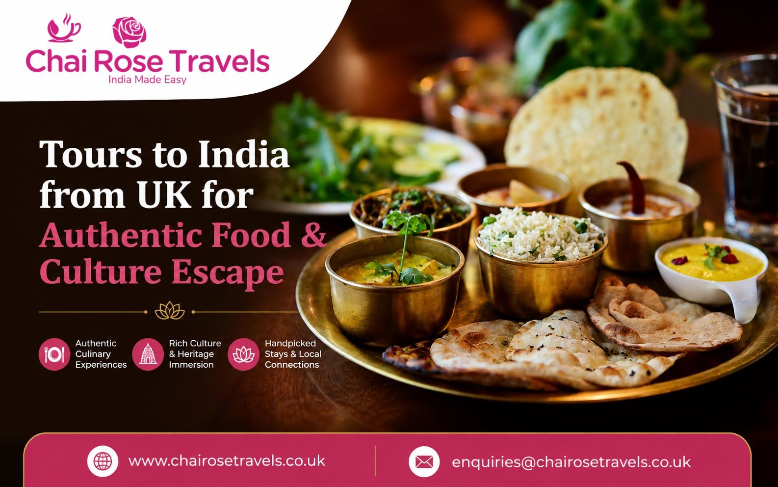London, Travel, Tours To India From UK For Authentic Food & Culture Escape