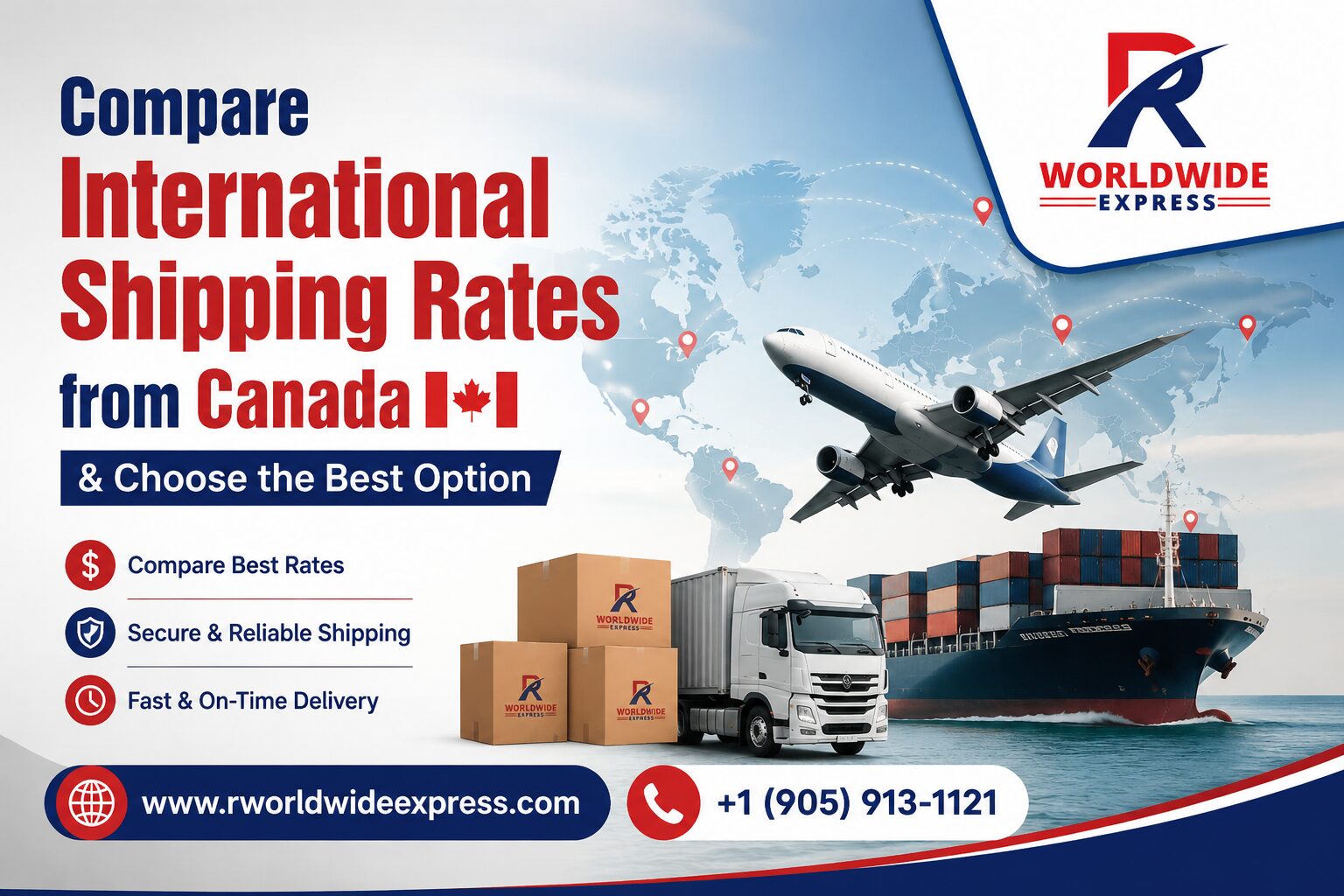 Toronto, Pick Up & Drop Off, Compare International Shipping Rates From Canada & Find The Best Deals