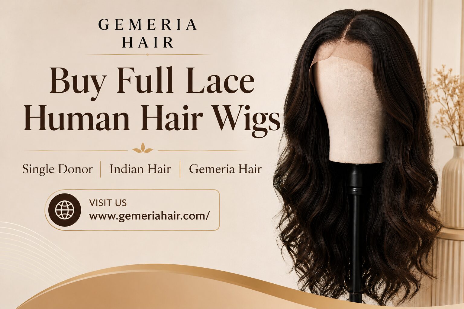 Deira, Fashion & Design, Buy Full Lace Human Hair Wigs | Single Donor | Indian Hair | Gemeria Hair