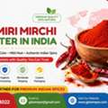 Kashmiri Mirchi Exporter In India | Premium Red Chilli Supplier | GLEE IMPEX