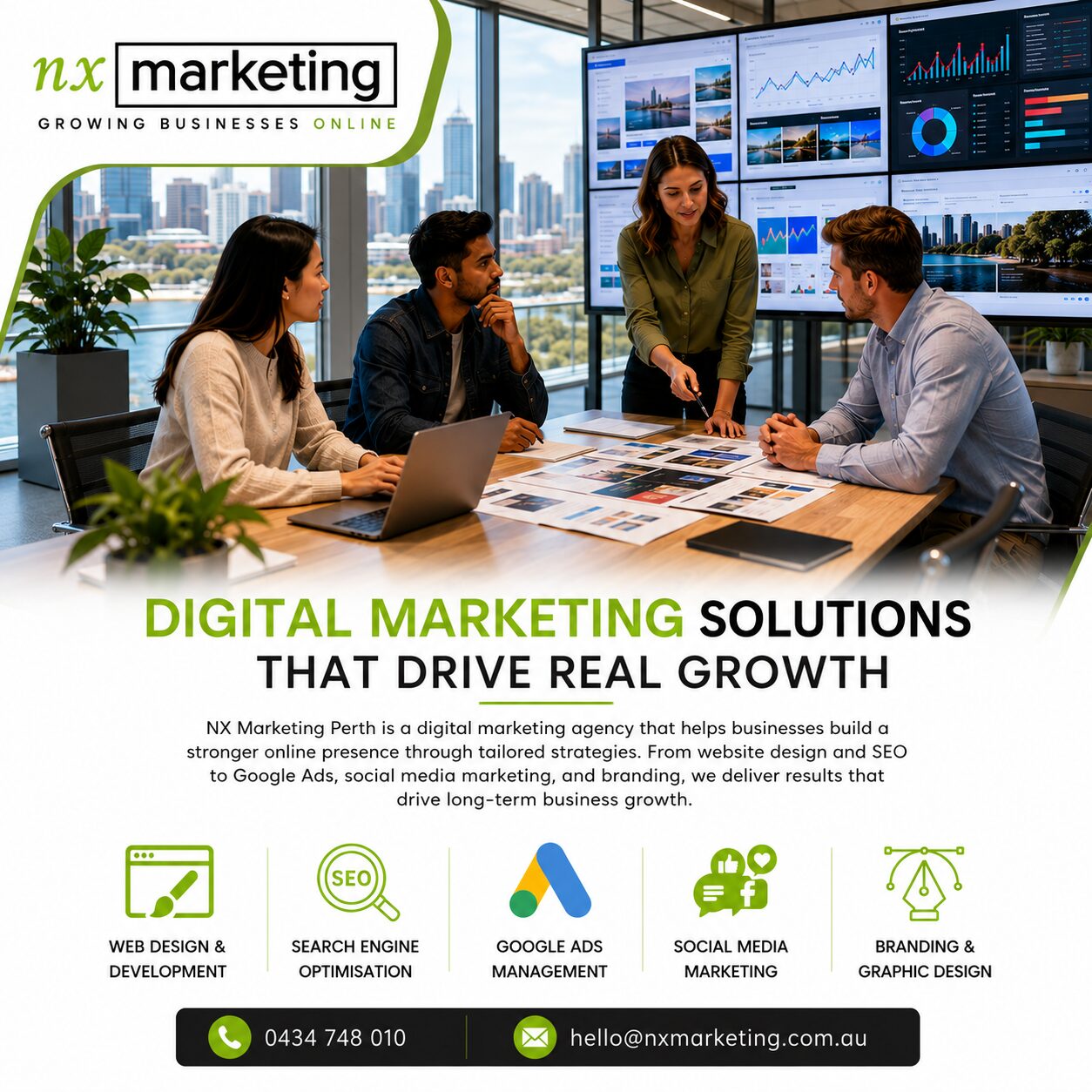 Perth, Web Design & Development, NX Marketing Perth