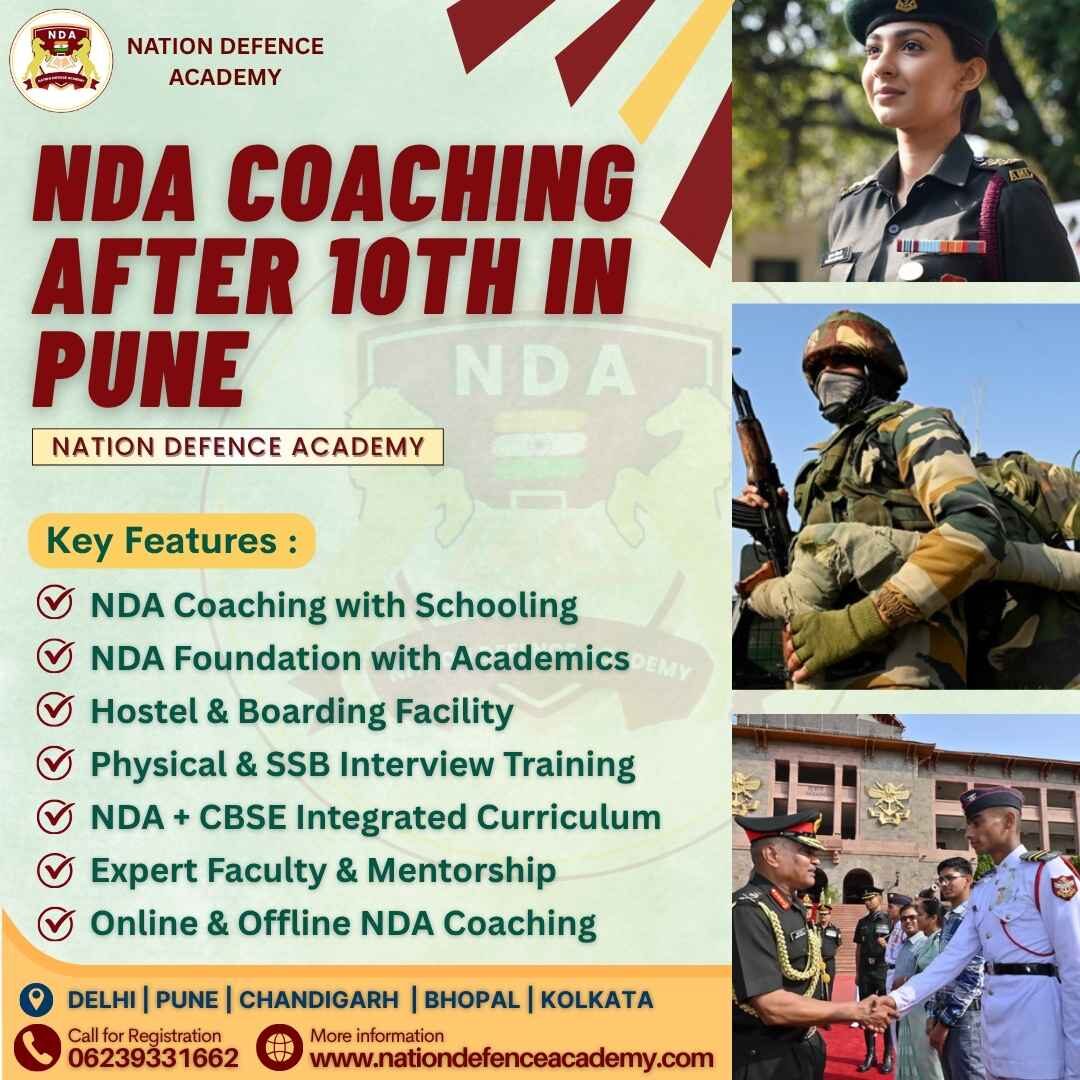 Pune, Education, NDA Coaching After 10th In Pune | Nation Defence Academy