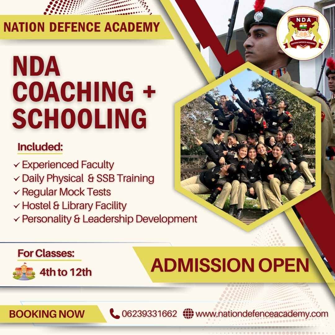 Pune, Education, NDA Coaching After 10th In Pune | Nation Defence Academy