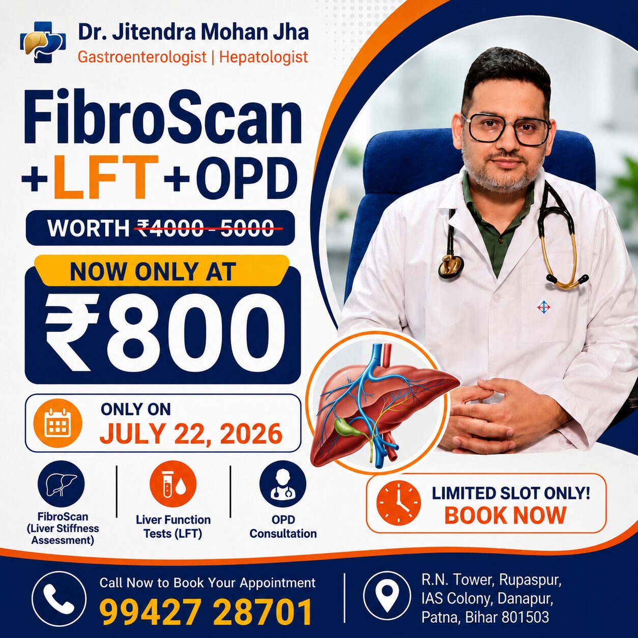 Mumbai, Health, FibroScan Test In Patna For Liver Evaluation