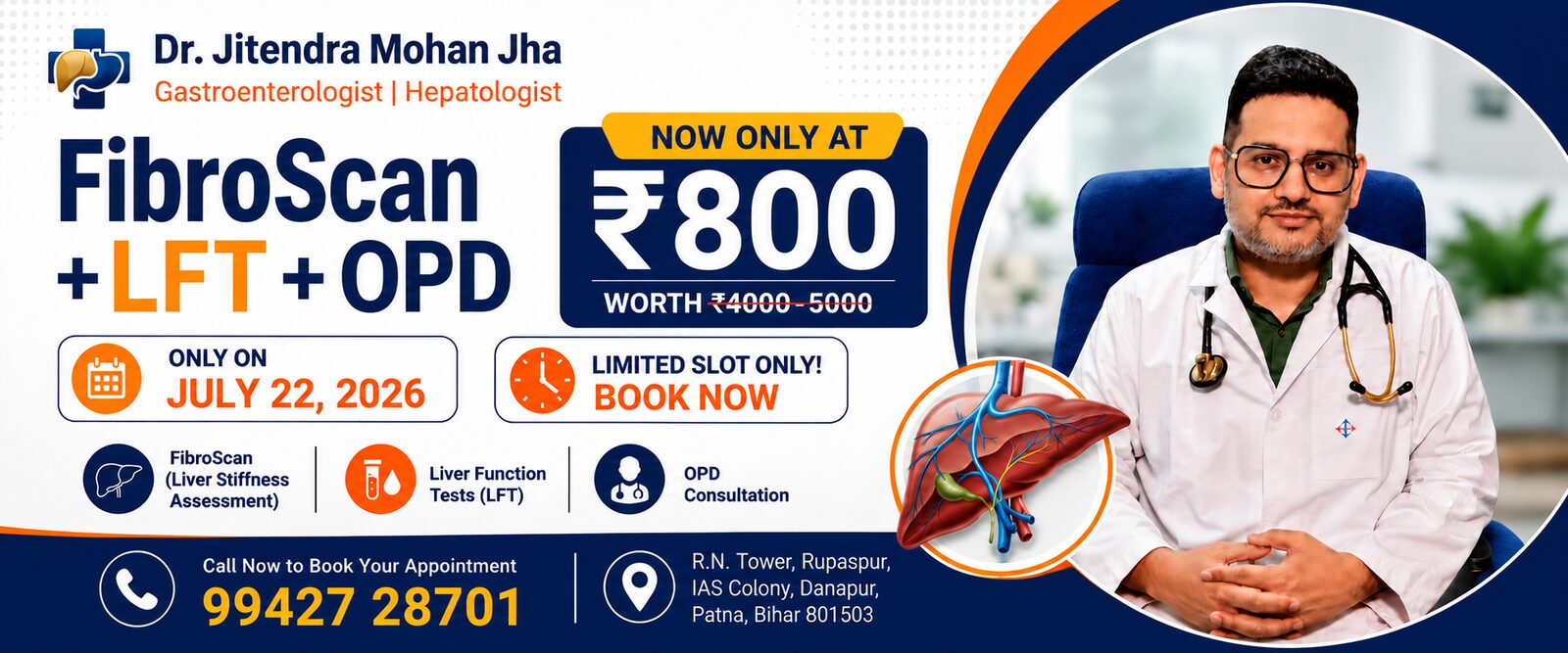 Mumbai, Health, FibroScan Test In Patna For Liver Evaluation